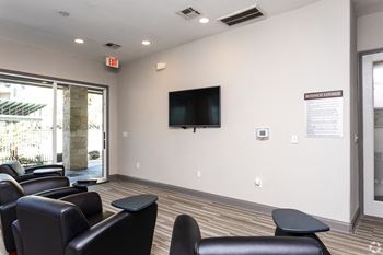 Common Media Room at Remington Ranch, San Antonio, TX